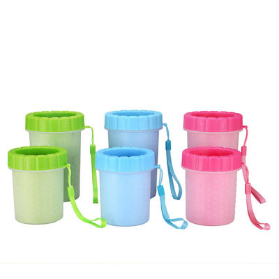 Silicoco Custom hondenschoonmaker schoonmaakborstel Pet Paw Cleaner Cup Pet Foot Washing Machine Reinigingsgereedschap
