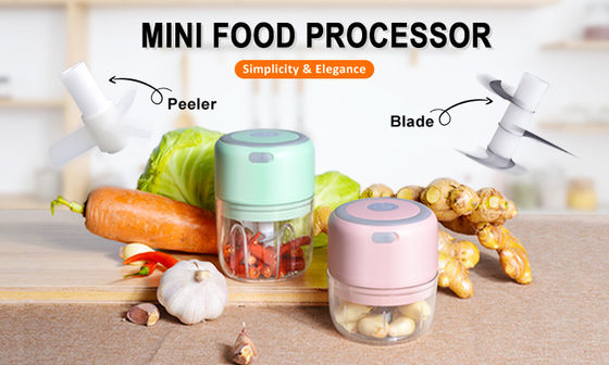 Keuken Food Chopper Elektrisch Mini USB opladen Groentevoedselprocessor