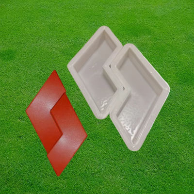 Nieuwe Cabros paving block stenen mal Herbruikbare geometrie serie Precast voor betonnen plaat vergrendeling Plastic paver Path Ma