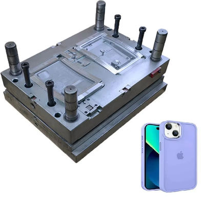 ECSON Customized Precision Injection Mould Populaire commerciële staal ijzer plastic mobiele telefooncasing